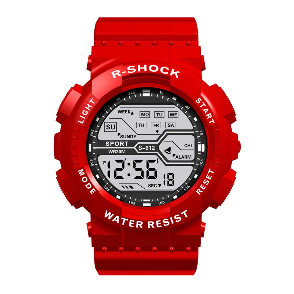 Outdoor Sport Men Watch Multifunction Large Screen LED Electronic Waterproof Luminous Military Digital Wristwatches Reloj Hombre
Outdoor Sport Men Watch Multifunction Large Screen LED Electronic Waterproof Luminous Military Digital Wristwatches Reloj Hombre