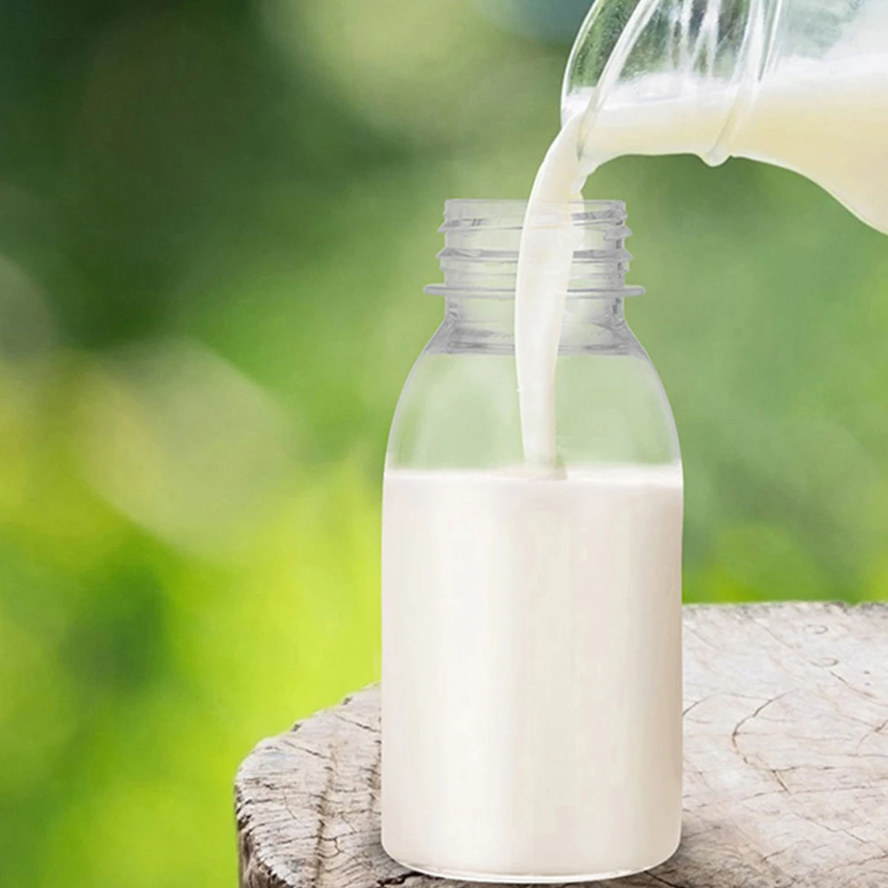 10 Pcs Breakfast Milk Bottle 100ml Clear Plastic Mini Water Yogurt Jars Juice Bottles Transparent Empty Portable
10 Pcs Breakfast Milk Bottle 100ml Clear Plastic Mini Water Yogurt Jars Juice Bottles Transparent Empty Portable