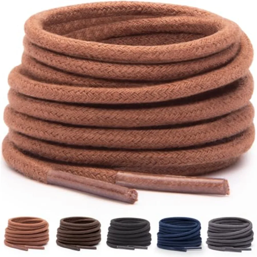 Miscly Shoe Laces for Dress Shoes - Round Oxford Shoelaces for Men - Multiple Lengths and Colors Available
Miscly Shoe Laces for Dress Shoes - Round Oxford Shoelaces for Men - Multiple Lengths and Colors Available