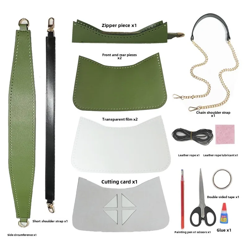 Big paper bag transformation underarm bag DIY women's bag material bag Hand strap Crossbody handmade
Big paper bag transformation underarm bag DIY women's bag material bag Hand strap Crossbody handmade