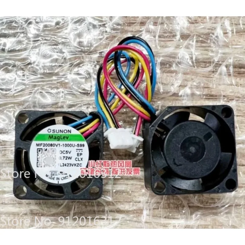 New Cooler Fan MF20080V1-1000U-S99 2008 2CM 5V 0.72W High Turn Silent PWM Temperature Control Fan
New Cooler Fan MF20080V1-1000U-S99 2008 2CM 5V 0.72W High Turn Silent PWM Temperature Control Fan