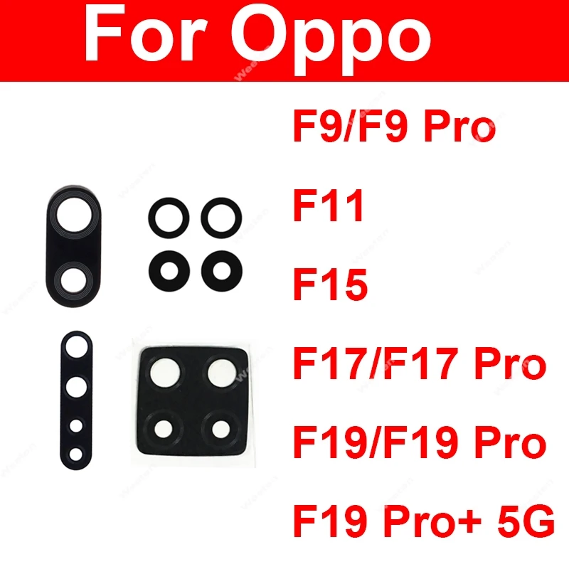 Rear Camera Glass Lens For OPPO F9 F17 19 Pro Plus F11 F15 Back Camera Lens Glass with sticker Spare Repair Parts
Rear Camera Glass Lens For OPPO F9 F17 19 Pro Plus F11 F15 Back Camera Lens Glass with sticker Spare Repair Parts