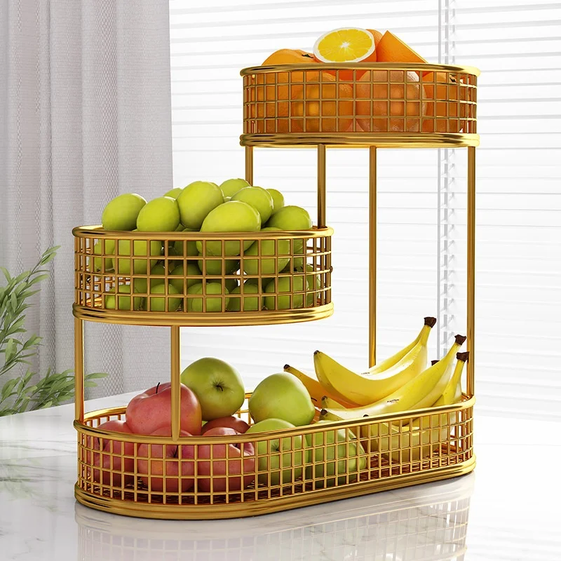 Multi-layered Fruit Basket Living Room Coffee Table Household Fruit Plate Fruit Storage Rack Basket Bowl Stand Holder
Multi-layered Fruit Basket Living Room Coffee Table Household Fruit Plate Fruit Storage Rack Basket Bowl Stand Holder