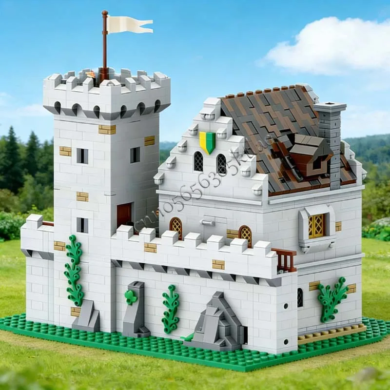 1870PCS MOC Medieval Castle Custom Puzzle Model Modular Castle Hall-Burg Palas Technical DIY Set Toy For Holiday Birthday Gifts
1870PCS MOC Medieval Castle Custom Puzzle Model Modular Castle Hall-Burg Palas Technical DIY Set Toy For Holiday Birthday Gifts
