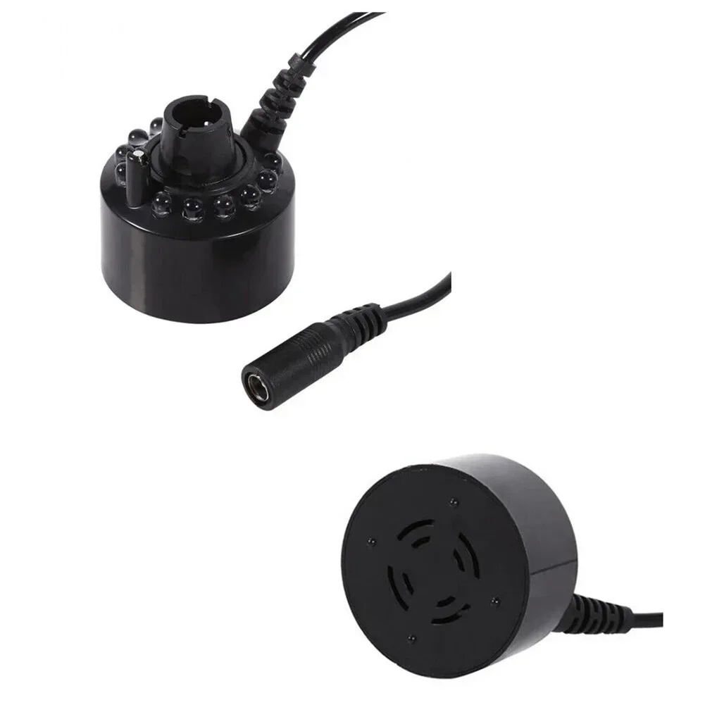 Portable LED Mist Maker Fogger Sprayer Air Humidifier for Water Fountain Pond Decor 12LED Lights Moisturizing Negative Ion
Portable LED Mist Maker Fogger Sprayer Air Humidifier for Water Fountain Pond Decor 12LED Lights Moisturizing Negative Ion