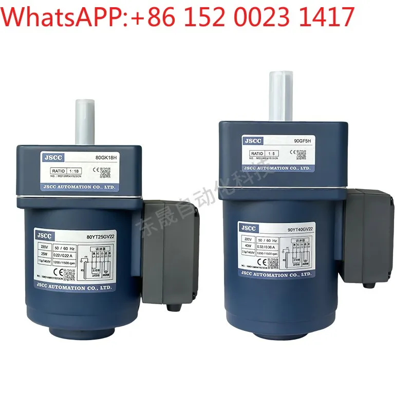 JSCC fi-ne grin-ding motor Y-T speed control motor 90YT120GV22R 100YT200GV22 60YT06GV22X(1pcs)
JSCC fi-ne grin-ding motor Y-T speed control motor 90YT120GV22R 100YT200GV22 60YT06GV22X(1pcs)