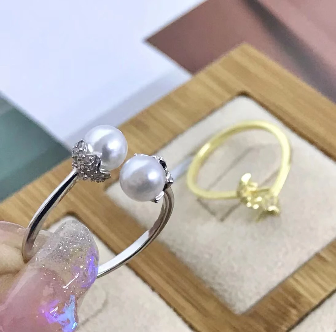 925 Sterling Silver Adjustable Size Ring Base Settings Findings Mountings Parts for Pearl Corals Jade Crystal Agate
925 Sterling Silver Adjustable Size Ring Base Settings Findings Mountings Parts for Pearl Corals Jade Crystal Agate
