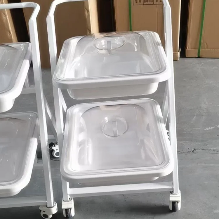 Mute Medical Endoscope Transport Truck Thick Instrument Cart Gastroscopy Endoscope Soft and Hard Mirror Two-Layer Three-Layer En
Mute Medical Endoscope Transport Truck Thick Instrument Cart Gastroscopy Endoscope Soft and Hard Mirror Two-Layer Three-Layer En