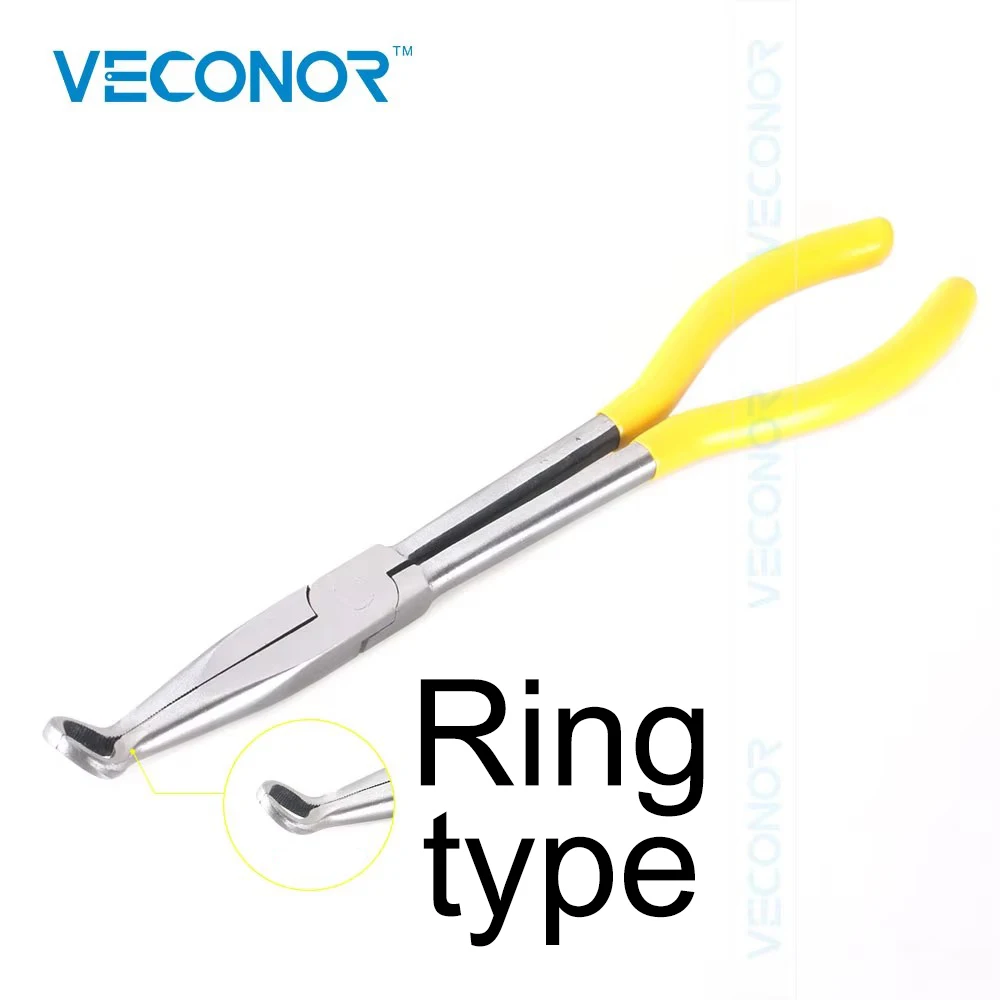 11" Long Nose Pliers Bent Nose Plug Cable Puller Long Needle Nose Pliers Wire Cutter Hose Clamp Hand Tools
11" Long Nose Pliers Bent Nose Plug Cable Puller Long Needle Nose Pliers Wire Cutter Hose Clamp Hand Tools