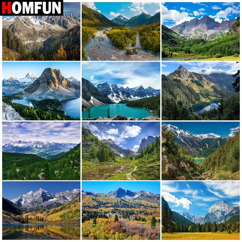 Алмазная живопись HOMFUN «Пейзаж», вышивка крестиком, фото на заказ, квадратная круглая вышивка, домашний декор
Алмазная живопись HOMFUN «Пейзаж», вышивка крестиком, фото на заказ, квадратная круглая вышивка, домашний декор