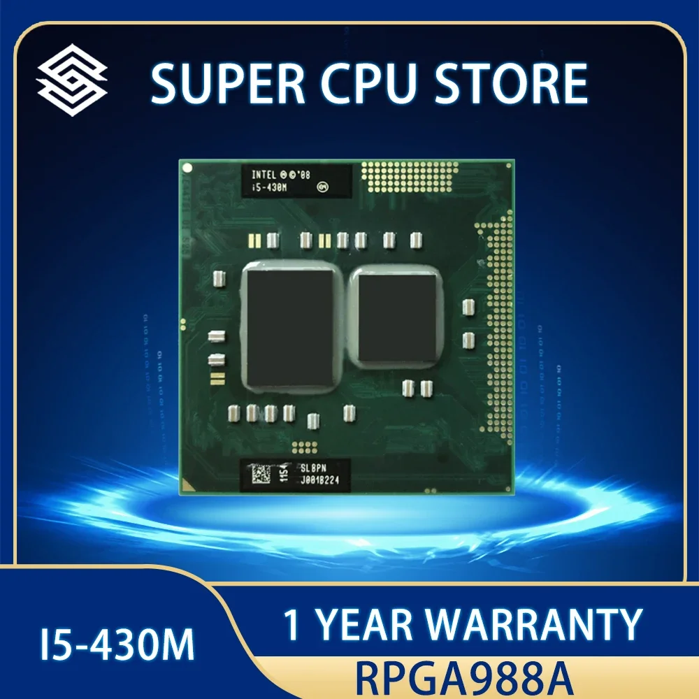 Процессор Intel Core i5-430M i5 430M SLBPN 3 Вт 35 Вт Socket G1 2,2 ГГц двухъядерный четырехпоточный I5 430M / rPGA988A
Процессор Intel Core i5-430M i5 430M SLBPN 3 Вт 35 Вт Socket G1 2,2 ГГц двухъядерный четырехпоточный I5 430M / rPGA988A