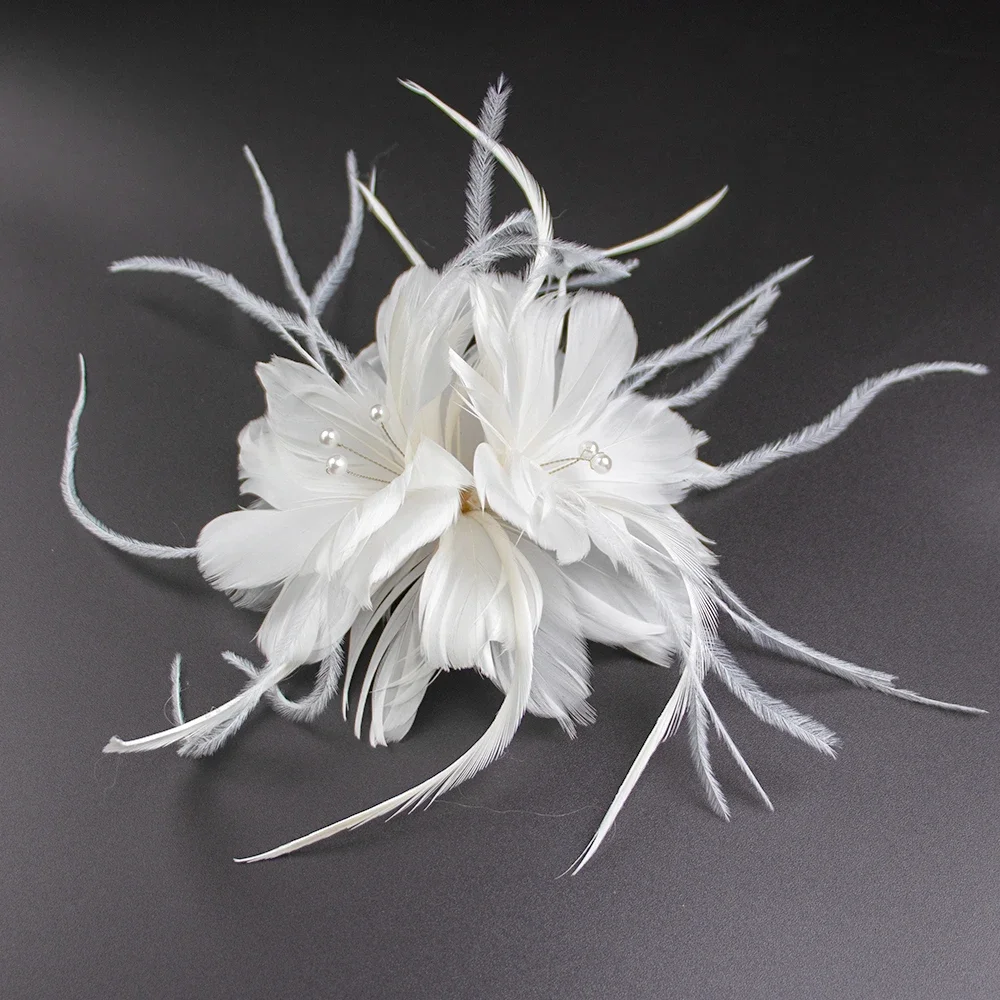 1 Piece Handmade White Feathers Hair Clips Accessories Fashion Plumes Headpiece for Wedding Tea Party Vintage Girl Decoration
1 Piece Handmade White Feathers Hair Clips Accessories Fashion Plumes Headpiece for Wedding Tea Party Vintage Girl Decoration