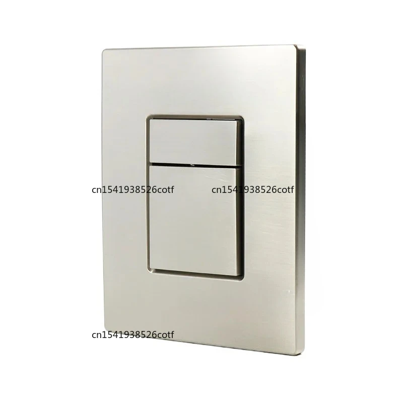 Adapt to Gaoyi hidden water tank pneumatic panel wall-mounted concealed toilet flush double flush button switch 38732
Adapt to Gaoyi hidden water tank pneumatic panel wall-mounted concealed toilet flush double flush button switch 38732