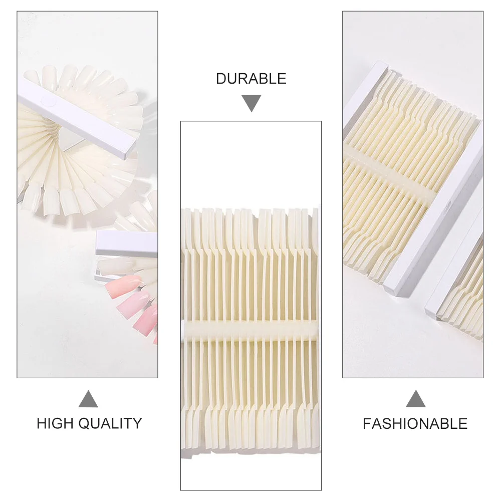 1 Set Color Cards Display Plate Fan Shape Foldable Light Durable For Home Office Nail Practice Tips False Nail Sticks Polish
1 Set Color Cards Display Plate Fan Shape Foldable Light Durable For Home Office Nail Practice Tips False Nail Sticks Polish