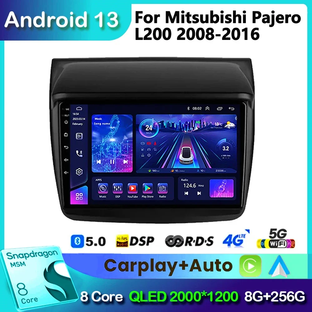 Android for Mitsubishi Pajero Sport 2 L200 Triton 2008 - 2016 Car Radio Multimedia Video Player Navigation GPS No 2din 2 Din Dvd
Android for Mitsubishi Pajero Sport 2 L200 Triton 2008 - 2016 Car Radio Multimedia Video Player Navigation GPS No 2din 2 Din Dvd