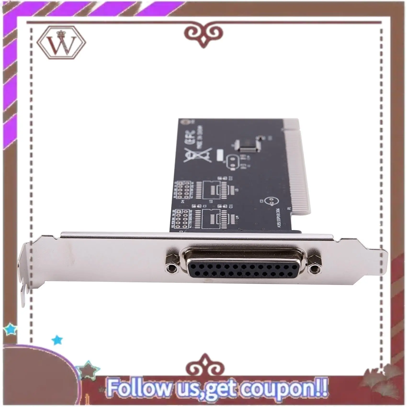 Новейший адаптер карты расширения 2X Pci, 25-контактный параллельный Lpt Pci на параллельный порт принтера Db25, карта контроллера
Новейший адаптер карты расширения 2X Pci, 25-контактный параллельный Lpt Pci на параллельный порт принтера Db25, карта контроллера