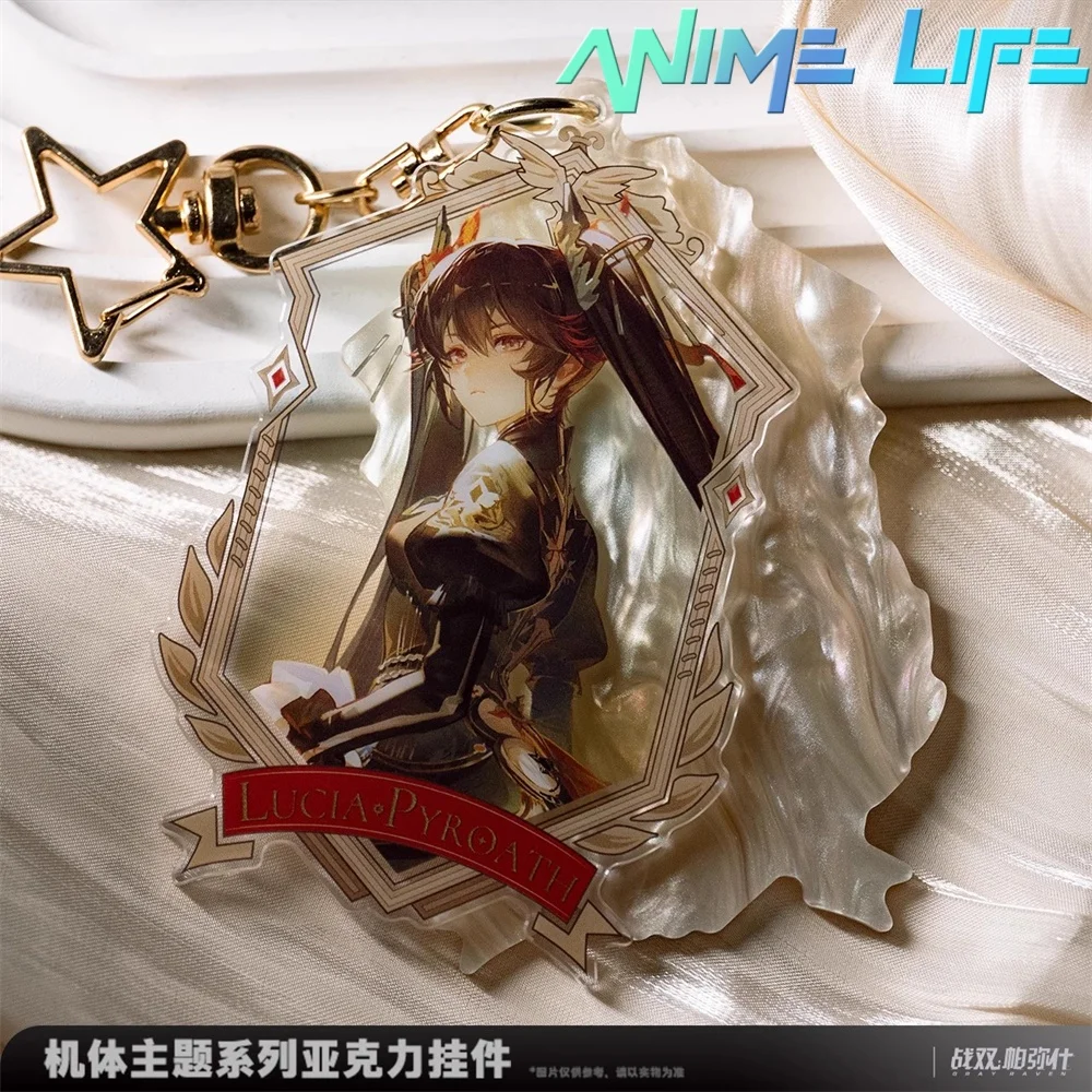 Game PUNISHING: GRAY RAVEN Lucia Pendant Acrylic Keychain Cosplay Official Original
Game PUNISHING: GRAY RAVEN Lucia Pendant Acrylic Keychain Cosplay Official Original