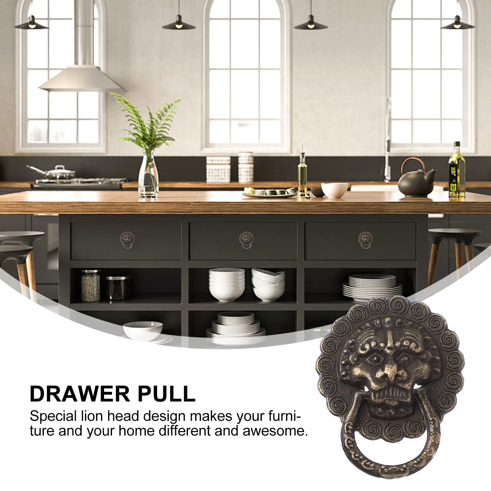24pcs Zinc Alloy Lion Head Drawer Pulls Cabinet niture Knobs Durable Solid Design For Door H Decor
24pcs Zinc Alloy Lion Head Drawer Pulls Cabinet niture Knobs Durable Solid Design For Door H Decor