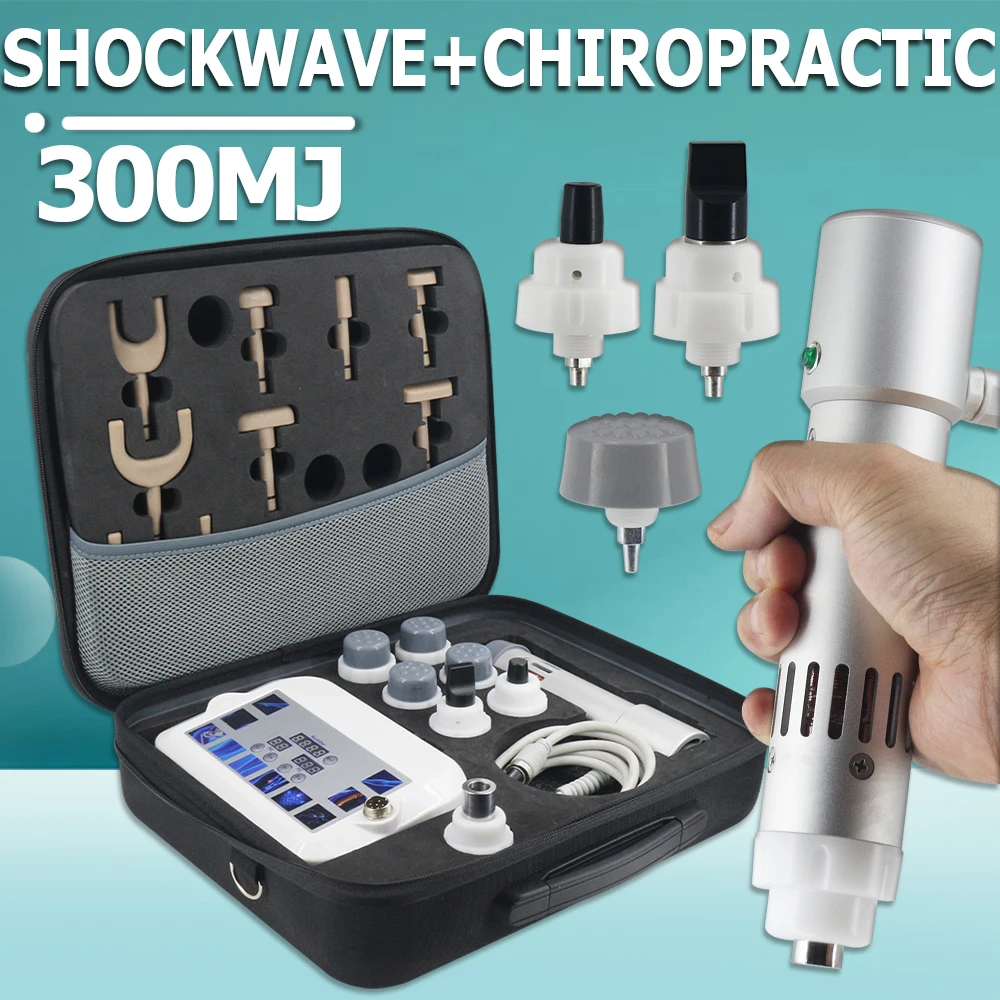 300MJ Shockwave Therapy Machine For ED Treatment Pain Relief 1800N Chiropractic Gun New 2 IN 1 Professional Shock Wave Massager
300MJ Shockwave Therapy Machine For ED Treatment Pain Relief 1800N Chiropractic Gun New 2 IN 1 Professional Shock Wave Massager