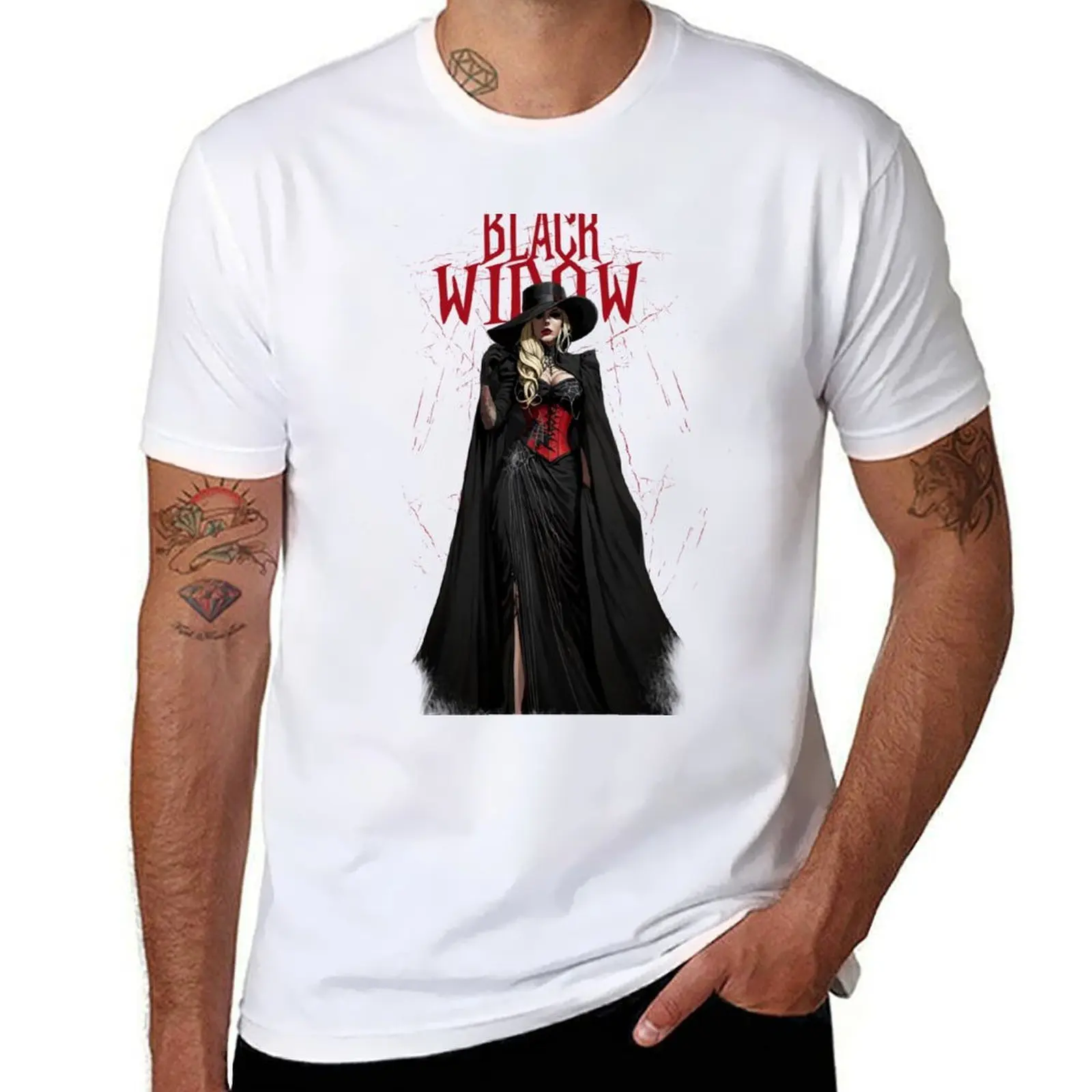 Black Widow ll T-Shirt t shirts for man cotton soft man graphic t shirt T-Shirt
Black Widow ll T-Shirt t shirts for man cotton soft man graphic t shirt T-Shirt