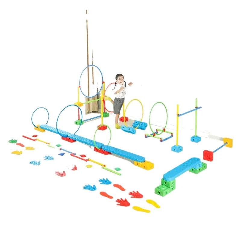 Children's Cone Vestibular Training Combination Balance Bridge Hurdle Drilling Vientiane Combination Portable Football Cone
Children's Cone Vestibular Training Combination Balance Bridge Hurdle Drilling Vientiane Combination Portable Football Cone