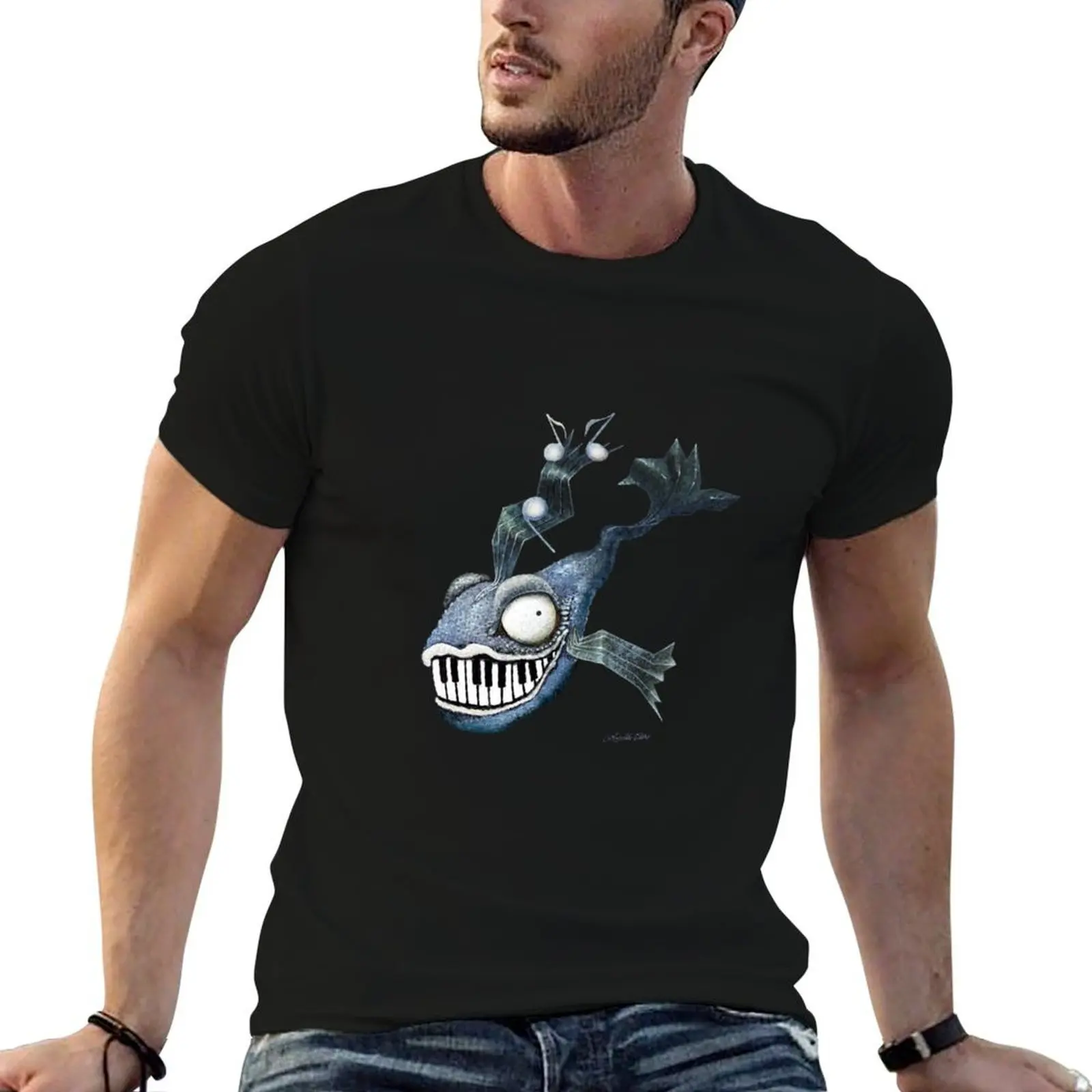 Pianofish T-Shirt t shirts cotton 100% anime t shirts for man graphic t shirts for man T-shirt
Pianofish T-Shirt t shirts cotton 100% anime t shirts for man graphic t shirts for man T-shirt