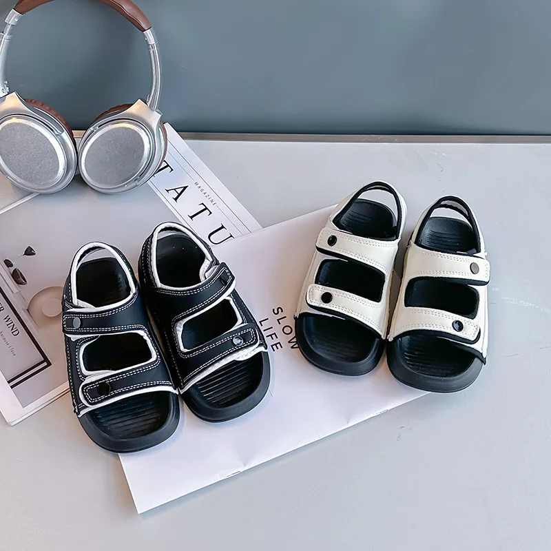 Boys Sport Sandals Non-slip Soft Sole Children Summer Beach Shoes Simple Style Kids Casual Sandals Open Toe Size 23-36
Boys Sport Sandals Non-slip Soft Sole Children Summer Beach Shoes Simple Style Kids Casual Sandals Open Toe Size 23-36