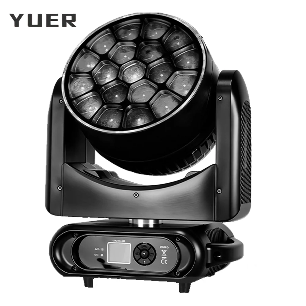 19X15W LED RGBW Point control Bee Eye Zoom Moving head light with ring CTO wash effect RDM DMX512 for DJ Disco Party club bar
19X15W LED RGBW Point control Bee Eye Zoom Moving head light with ring CTO wash effect RDM DMX512 for DJ Disco Party club bar
