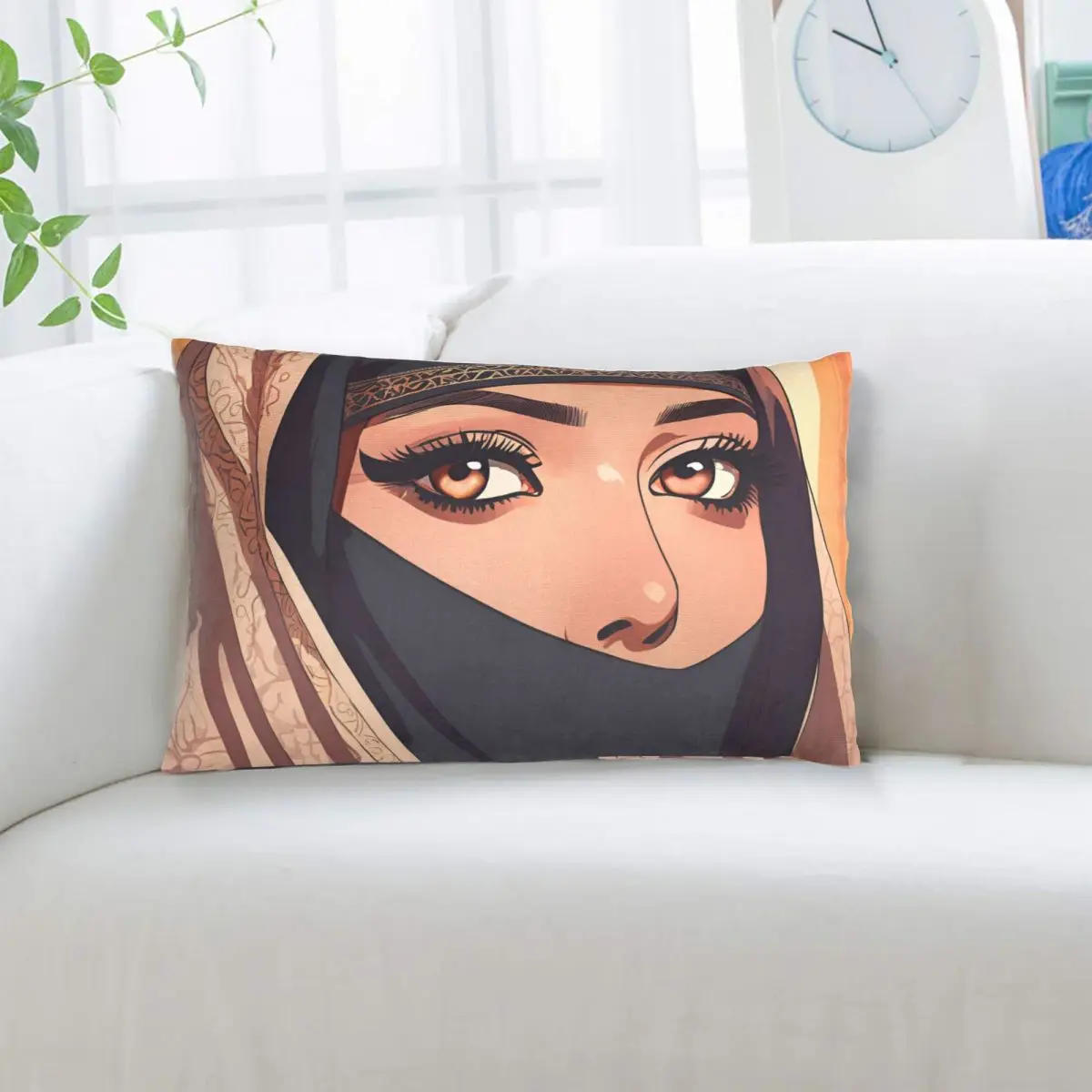 Saudi Women Rectangle Pillowcase Cushion Cover Decor Bedroom Bed Home Comfort Throw Pillow
Saudi Women Rectangle Pillowcase Cushion Cover Decor Bedroom Bed Home Comfort Throw Pillow