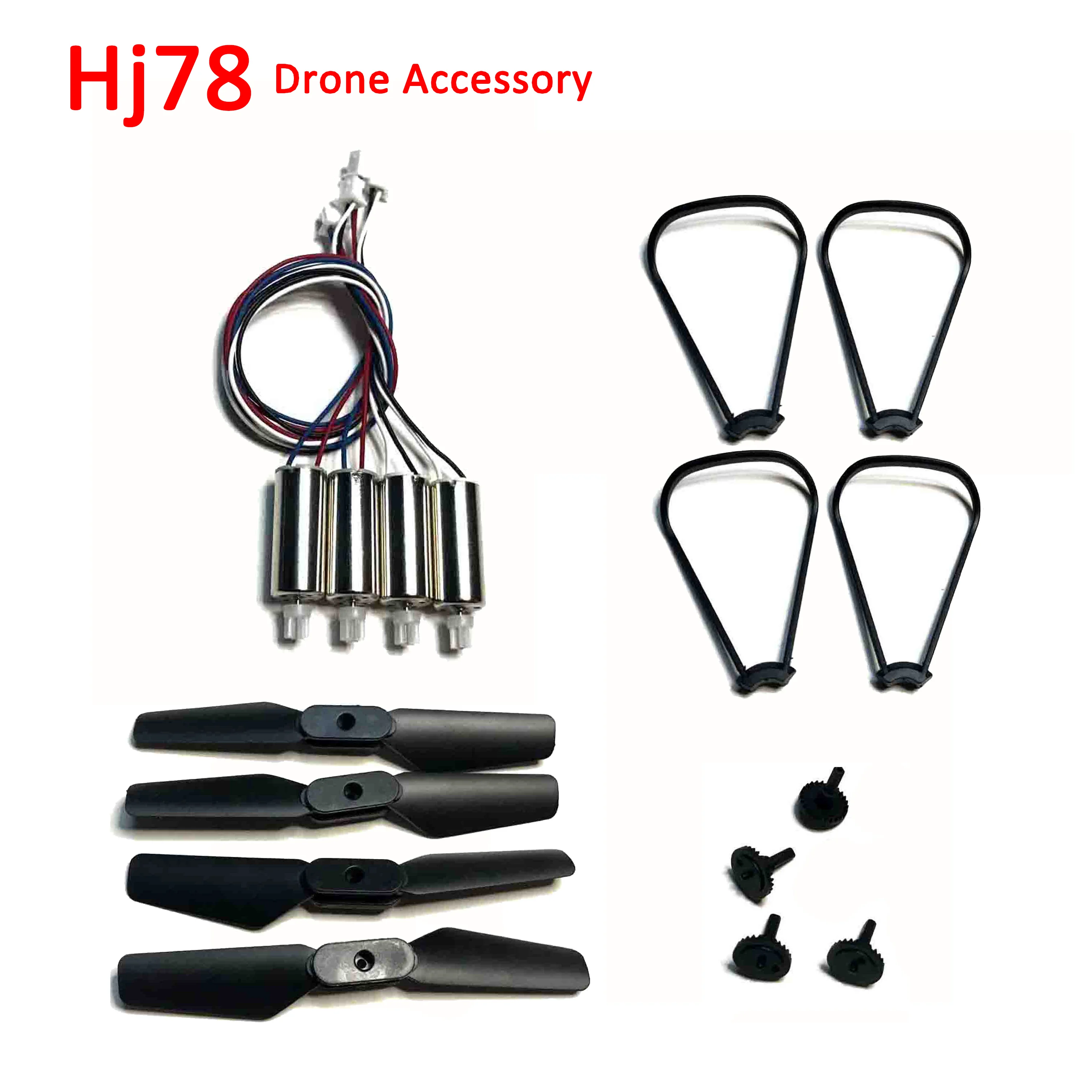 HJ78 Drone Wifi FPV Mini RC Quadcopter Spare Parts Propeller Props Blade Guard Big Gear CW CCW Motor Engine Accessory
HJ78 Drone Wifi FPV Mini RC Quadcopter Spare Parts Propeller Props Blade Guard Big Gear CW CCW Motor Engine Accessory