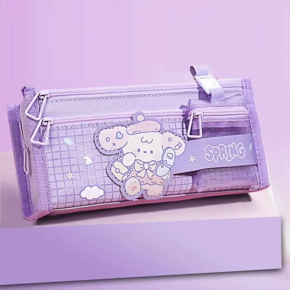 Высококачественная сумка для ручек с капибарой и сетчатой сумкой, парусиновая сумка для хранения канцелярских принадлежностей, многофункциональный пенал большой емкости, универсальный
Высококачественная сумка для ручек с капибарой и сетчатой сумкой, парусиновая сумка для хранения канцелярских принадлежностей, многофункциональный пенал большой емкости, универсальный