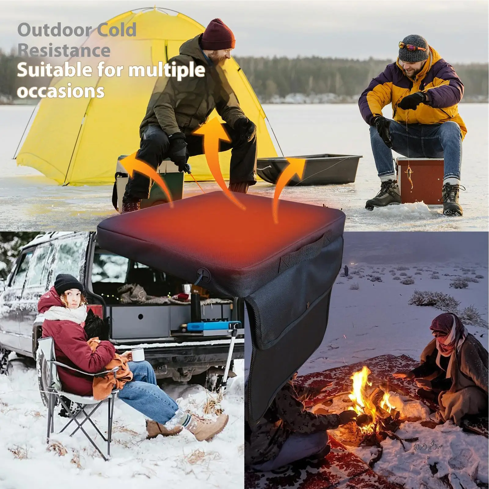 Подушка сиденья с подогревом, водонепроницаемая грелка с питанием от USB, легкий стул для стадиона, сиденье с подогревом для автомобиля, офиса, дома, концертов, отбеливатель 
Подушка сиденья с подогревом, водонепроницаемая грелка с питанием от USB, легкий стул для стадиона, сиденье с подогревом для автомобиля, офиса, дома, концертов, отбеливатель