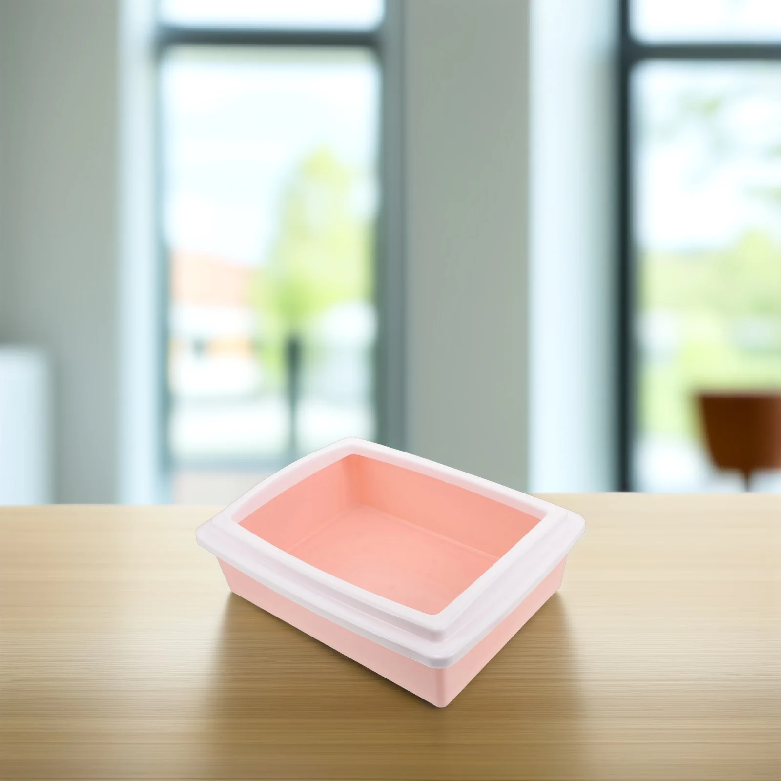 Cat Litter Box Semi Closed Practical Durable PP Material Prevent Litter Splash Cat Toilet Tray Scoop for Small Animals
Cat Litter Box Semi Closed Practical Durable PP Material Prevent Litter Splash Cat Toilet Tray Scoop for Small Animals