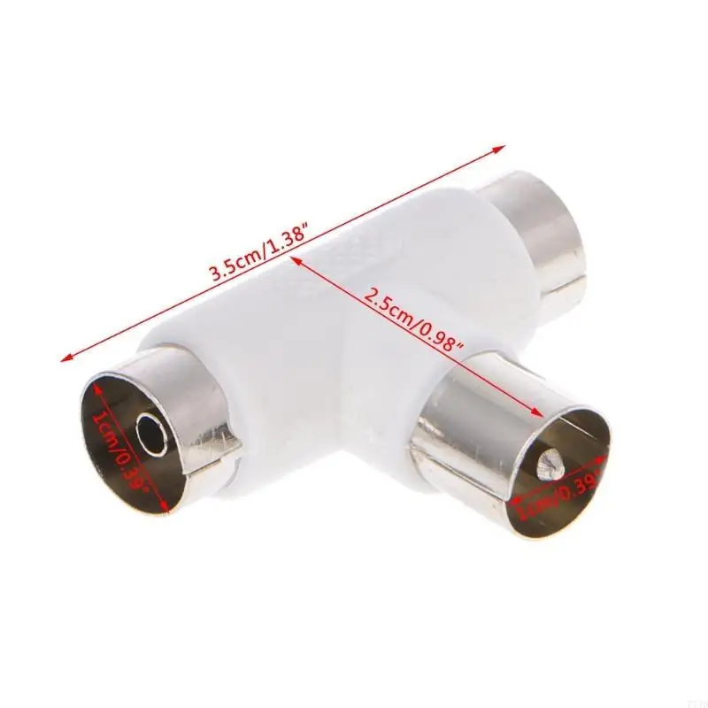 77JD 2 -Way для A Splitter Aerial Coaxial Cable Male для 2 -кратных женских разъемов Адапт
77JD 2 -Way для A Splitter Aerial Coaxial Cable Male для 2 -кратных женских разъемов Адапт