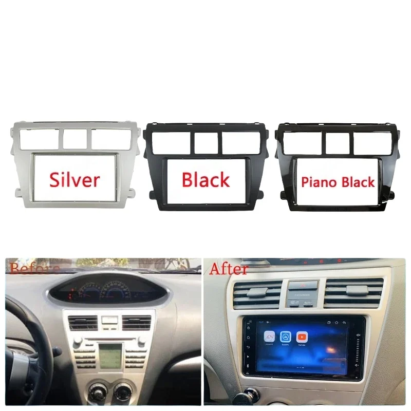7" Android Dash Kit for Toyota Vios/Belta/Yaris 2006-2012 | Radio Frame Panel
7" Android Dash Kit for Toyota Vios/Belta/Yaris 2006-2012 | Radio Frame Panel