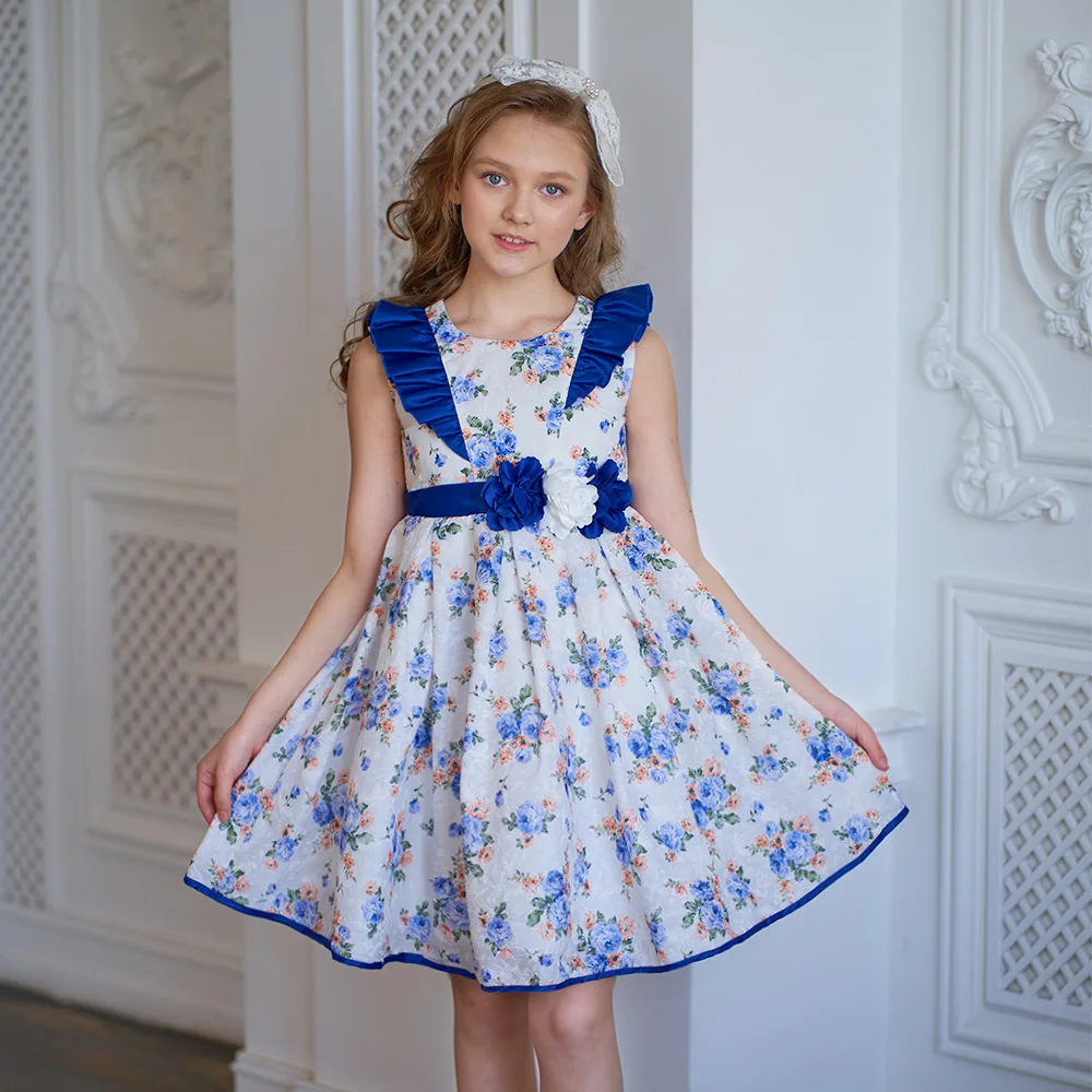 Children's High-end Fashion Show Printed Dress Flower Girl Wedding Girl Birthday Dress
Children's High-end Fashion Show Printed Dress Flower Girl Wedding Girl Birthday Dress