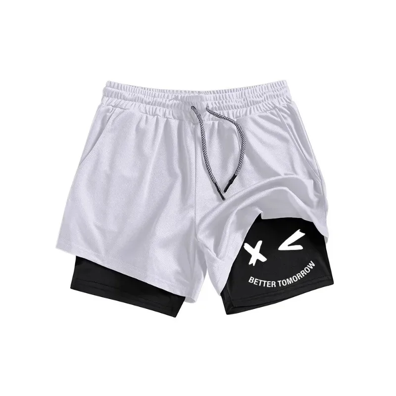 Men's Summer Fitness Training Shorts 2-in-1 Double Layer Quick-Drying Running Accessories with Phone Pocket Multi-functional
Men's Summer Fitness Training Shorts 2-in-1 Double Layer Quick-Drying Running Accessories with Phone Pocket Multi-functional