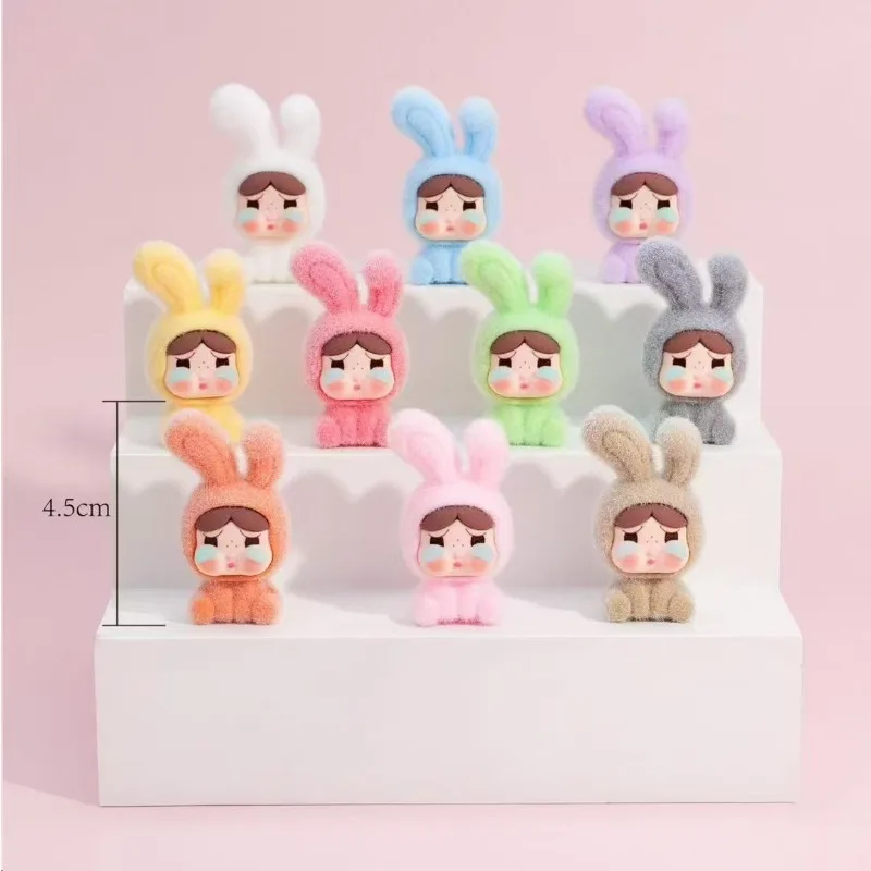 Cute Flocking Crybaby Doll Macaron Anime Figurine Model Desktop Ornaments Blind Bag Keychain Pendant Mystery Box Surprise Gift
Cute Flocking Crybaby Doll Macaron Anime Figurine Model Desktop Ornaments Blind Bag Keychain Pendant Mystery Box Surprise Gift