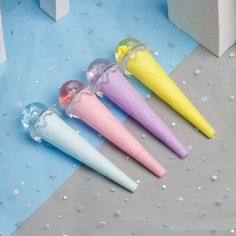 4pcs/set Creative Gel Pen Ice Cream Cone with High Appearance Black Signature Pen Student Supplies Cute Stationery Prize
4pcs/set Creative Gel Pen Ice Cream Cone with High Appearance Black Signature Pen Student Supplies Cute Stationery Prize