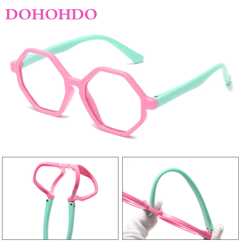 Blue Light Kids Glasses Children Silicone Hexagon Optical Frame Eyeware Boy Girls Computer Transparent Blocking Anti Reflective
Blue Light Kids Glasses Children Silicone Hexagon Optical Frame Eyeware Boy Girls Computer Transparent Blocking Anti Reflective