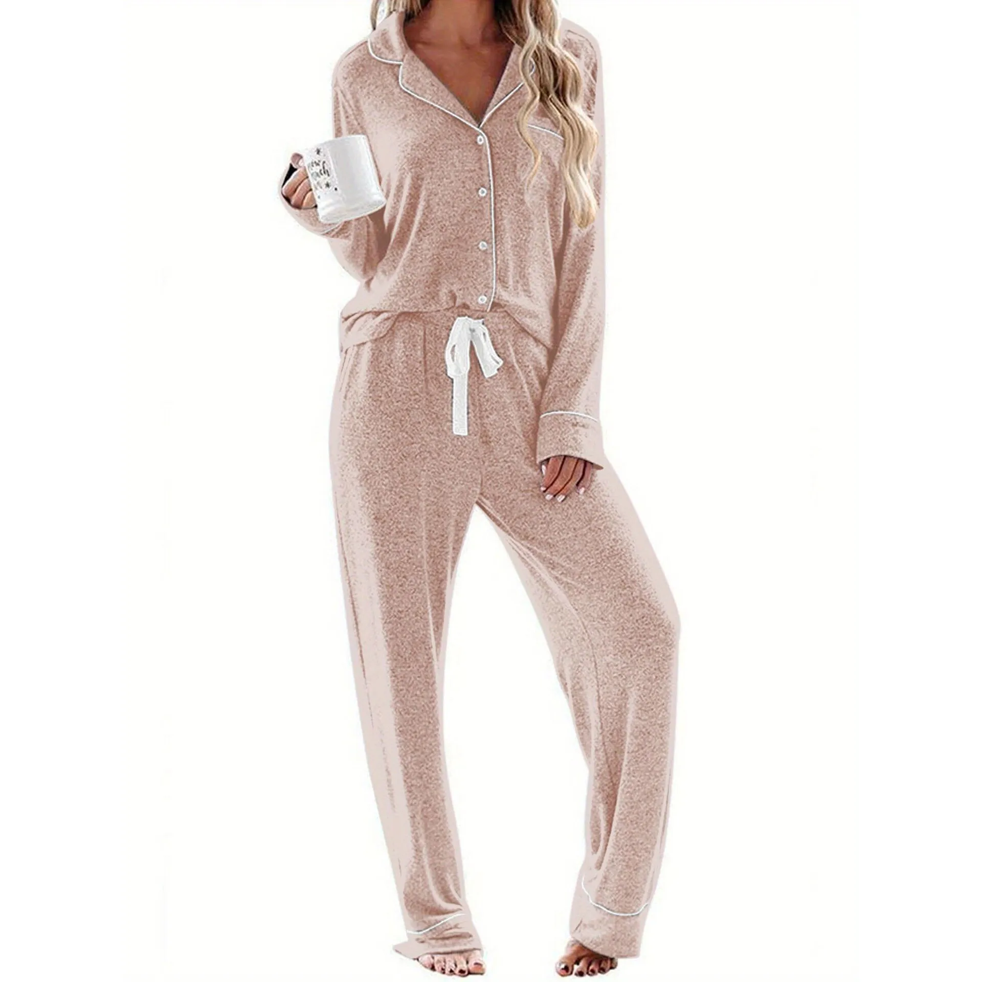 Women's Home Clothes Set Button Pocket Design Cross-Border Fashionable Summer Outfit Two-Piece Suit Comfortable Casual Wear
Women's Home Clothes Set Button Pocket Design Cross-Border Fashionable Summer Outfit Two-Piece Suit Comfortable Casual Wear