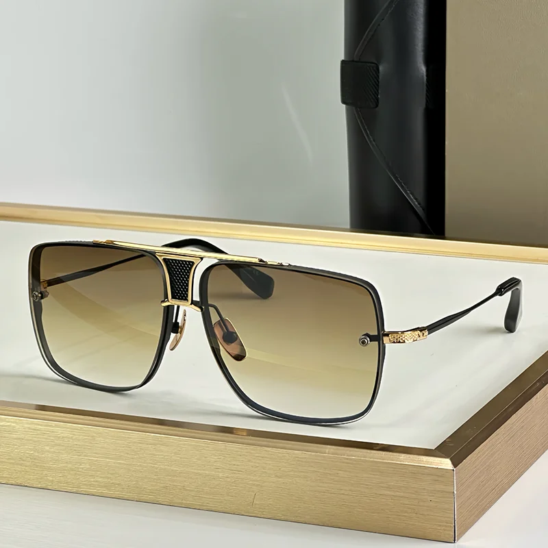 Оригинальные солнцезащитные очки Pilot High Street Black Gold для мужчин, новинка 2025 года, роскошные очки с двойной перемычкой из сплава, солнцезащитные очки для мужчин
Оригинальные солнцезащитные очки Pilot High Street Black Gold для мужчин, новинка 2025 года, роскошные очки с двойной перемычкой из сплава, солнцезащитные очки для мужчин
