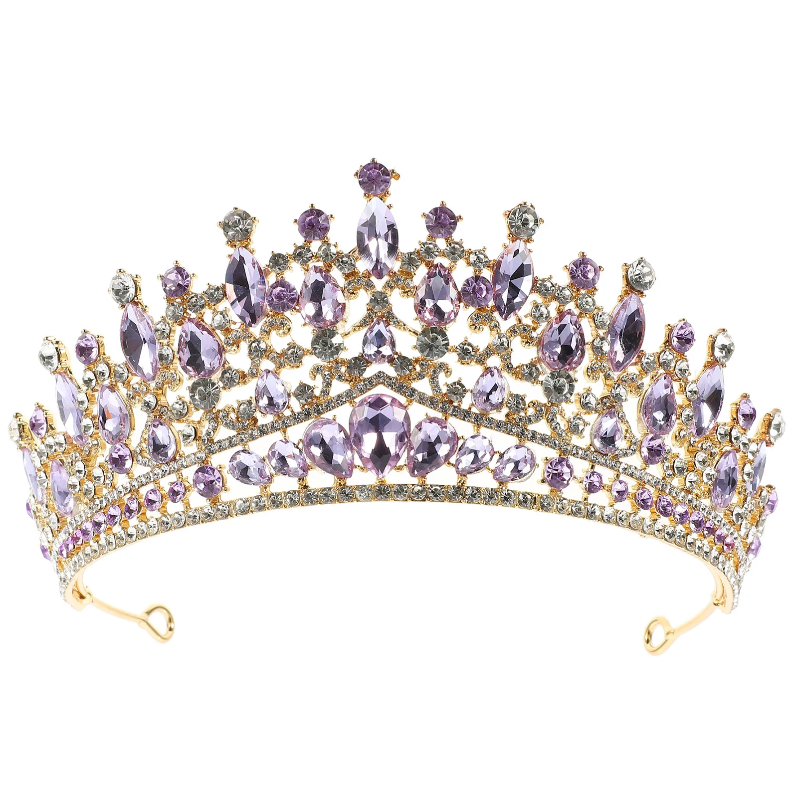 Rhinestones Crown for Bride Lightweight Bridal Birthday Hair Decoration Party Headband for Women Girls Accessories
Rhinestones Crown for Bride Lightweight Bridal Birthday Hair Decoration Party Headband for Women Girls Accessories