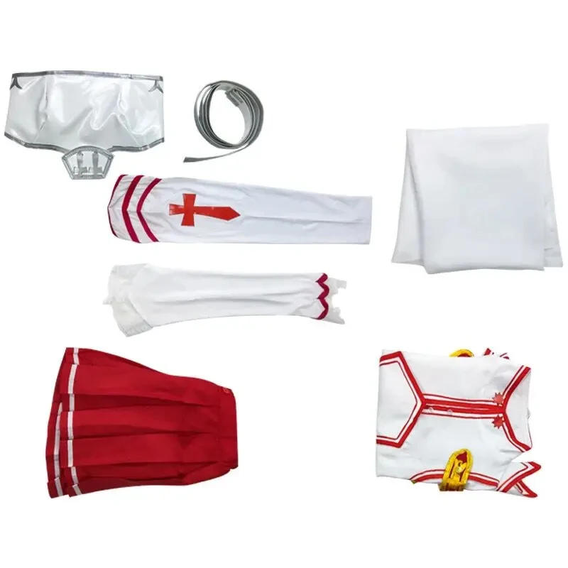 ★Halloween Cosplay Costume Sword Art Online Asuna Yuuki Anime Christmas Party With Socks For Women♥ All corners of the country
★Halloween Cosplay Costume Sword Art Online Asuna Yuuki Anime Christmas Party With Socks For Women♥ All corners of the country