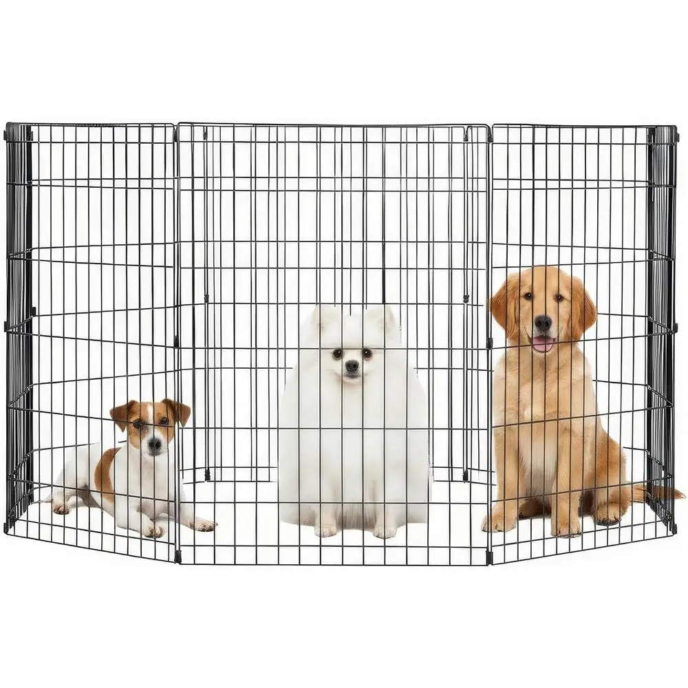 36 Inch Dog Pen 8 Panel Dog Playpen Indoor Outdoor Metal Puppy Pet ence Portable olding Animal Exercise ence,Black
36 Inch Dog Pen 8 Panel Dog Playpen Indoor Outdoor Metal Puppy Pet ence Portable olding Animal Exercise ence,Black