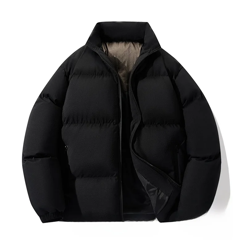 Winter Thiened Cotton Jaet Stand Collar ex Faionable Windproof Warm Polyester Filling Long Sve Zipper Closure So...
Winter Thiened Cotton Jaet Stand Collar ex Faionable Windproof Warm Polyester Filling Long Sve Zipper Closure So...