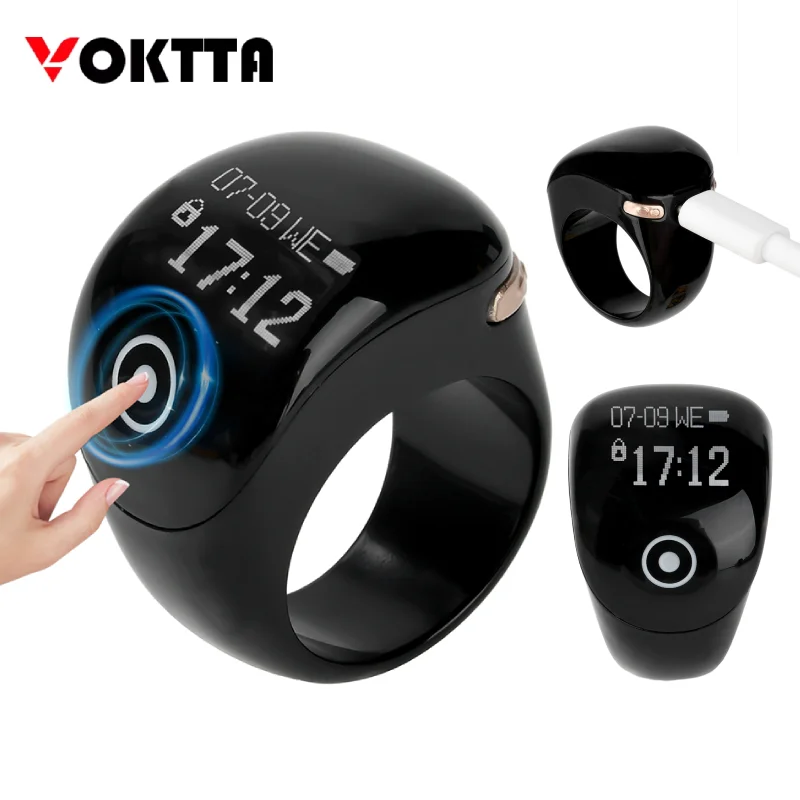S8pro Digital Counter With OLED Dispaly Screen Finger Counters Type-C 120mah Charging Battery Smart Ring Touch Tally Counter
S8pro Digital Counter With OLED Dispaly Screen Finger Counters Type-C 120mah Charging Battery Smart Ring Touch Tally Counter