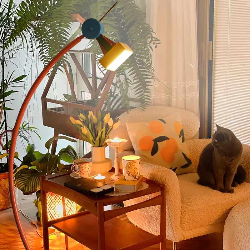 Creative living room fishing lamp floor lamp sense light in the bedroom children's room decoration
Creative living room fishing lamp floor lamp sense light in the bedroom children's room decoration