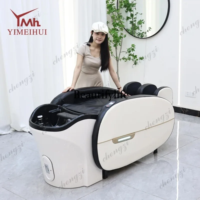 TTT Multifunctional funciton led lighting salon automatic massage head spa bed with acrylic shampoo basin
TTT Multifunctional funciton led lighting salon automatic massage head spa bed with acrylic shampoo basin