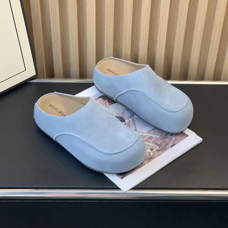 New Women's Shoes Luxury Genuine Leather Platform Mueller Slippers for Woman Fashion Casual Shoes Designer Shoes Zapatos Mujer
New Women's Shoes Luxury Genuine Leather Platform Mueller Slippers for Woman Fashion Casual Shoes Designer Shoes Zapatos Mujer